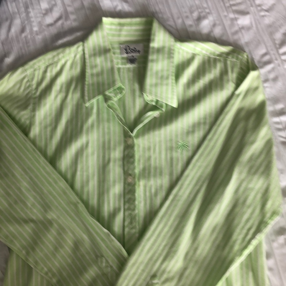 Lilly Pulitzer button down shirt